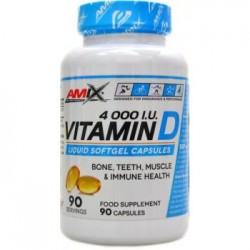 Amix Performance® D3 vitamīns 4000 I.U. 90. nodaļa